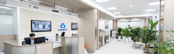 Saemaeul Credit Union interior at Student Town